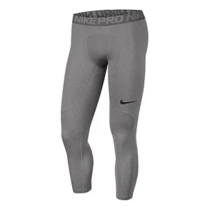 Nike Pro Quick Dry Training Running Sports Tight gym pants Gray CJ5121-091