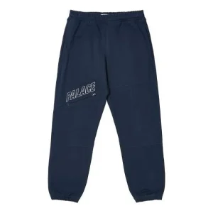 Palace Slant Zip Joggers 'Blue' P22JG060