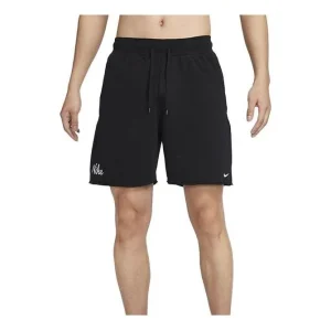 Nike Dri-FIT Fleece Gym Shorts 'Black' DX0893-010
