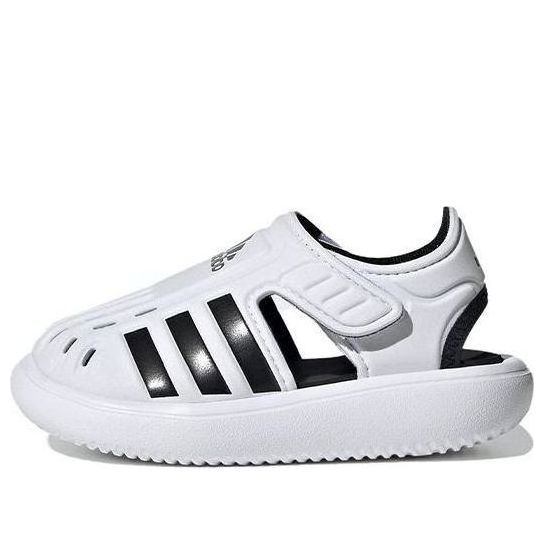 (TD) adidas Summer Closed Toe Water Sandal 'White Black' GW0388