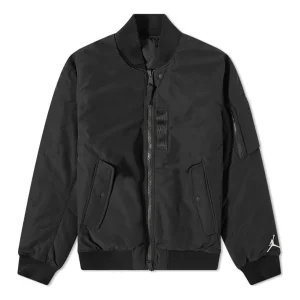 Air Jordan Button Zipper Jacket Men's Black DA9796-010