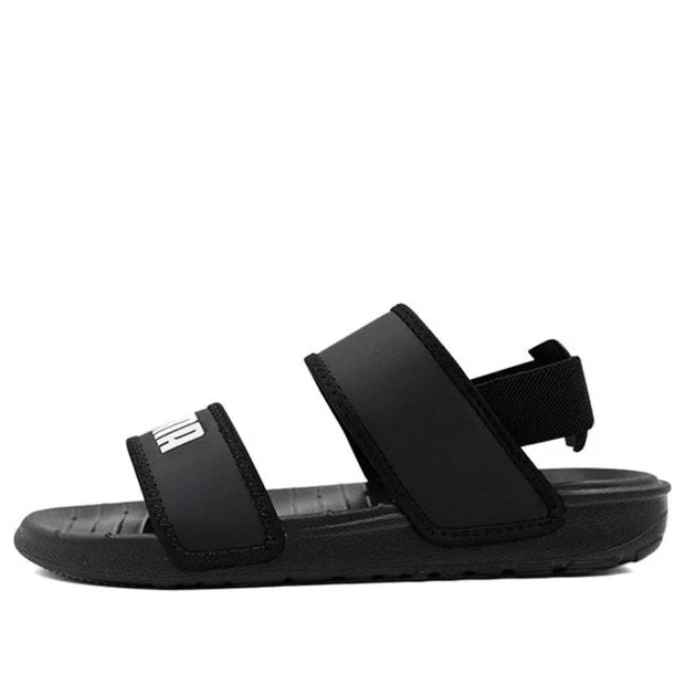 (PS) PUMA Soft Sandal 'Black White' 375695-01