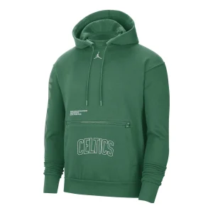 Air Jordan Boston Celtics Courtside Statement Edition NBA Fleece Pullover Hoodie 'Green' DR6998-312