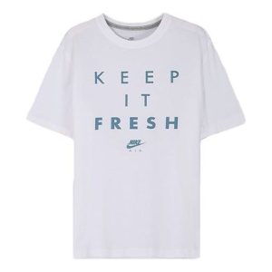Nike Men's Sportswear Keep It Fresh Short Sleeve White CW4821-100