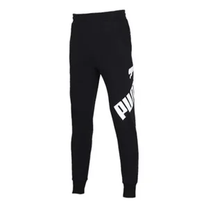 PUMA Big Logo Track Pants 'Black' 582875-01