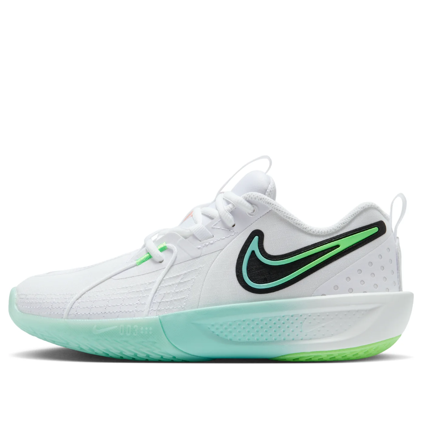 (GS) Nike G.T. Cut 3 'WHITE BLEACHED TURQ GREEN' FD7033-106