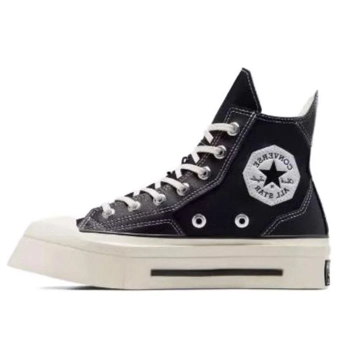 (WMNS) Converse Chuck 70 De Luxe Squared Hi Top 'Black' A06435C