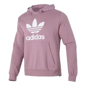 adidas Adicolor Classics Fabric Clash Trefoil Hoodies 'Pink' HC1950