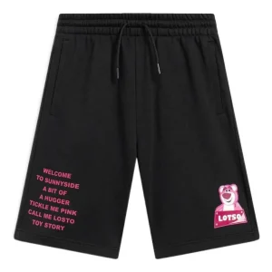 (WMNS) Li-Ning x Disney Toy Story Graphic Shorts 'Black' AKST646-1