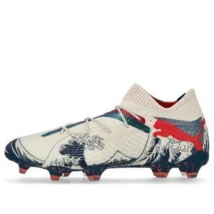 PUMA x Unisport Future 7 Ultimate FG 'Cream White Blue Red' 108134-01