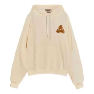(WMNS) Gucci x Palace Tri-Ferg GG Patch Hoodie 'Cream White Brown' 720348XJE1A9791