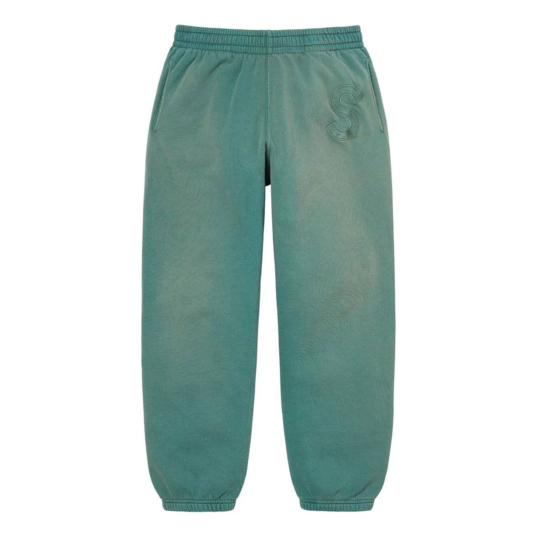 Supreme SS23 Week 9 Overdyed Sweatpants 'Teal' SUP-SS23-174