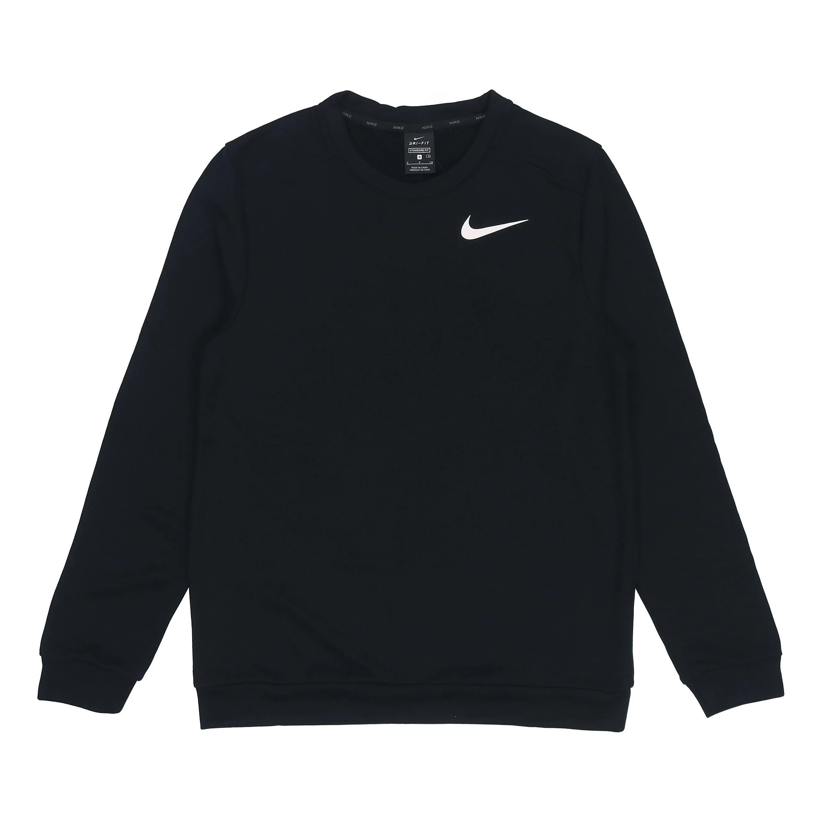 Nike DRI-FIT Quick Dry Round Neck Pullover Black CU6796-010