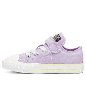 (TD) Converse Chuck Taylor All Star Tieless Low 'Purple' 766205C