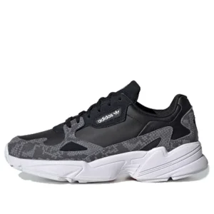 (WMNS) adidas Falcon 'Black Snakeskin' FV4483