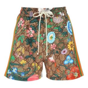 (WMNS) Gucci GG Print Shorts For Multi-color 605473-XJB9I-2103
