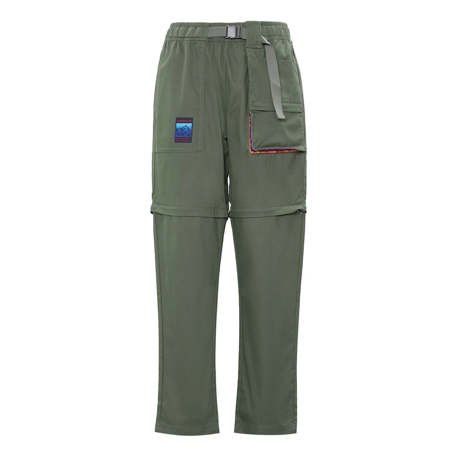 adidas originals Adv Cargo Pnt Outdoor Pocket Sports Pants Basic Green GV0933