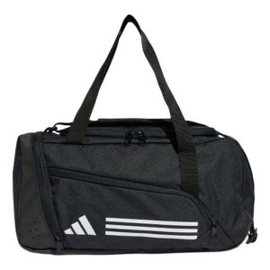 adidas Essentials 3-Stripes Duffel Bag XSmall 'Black White' IP9861