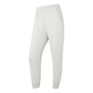 (WMNS) adidas Knit Pants 'White' HZ3002