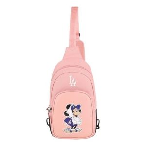 MLB USA Large x DISNEY Mickey Shoulder Bag Pink 5F5D5AC37EB22EGS