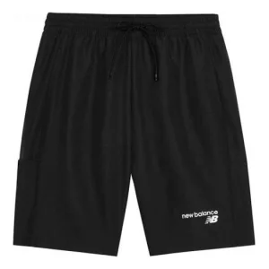 New Balance Windbreaker Shorts Asia Sizing 'Black' MS11902-BK