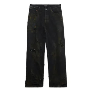 Balenciaga Super Destroyed Baggy Pants 'Black' 745248TBP471363