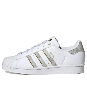 (WMNS) adidas Superstar 'White Gold Metallic' GX1839