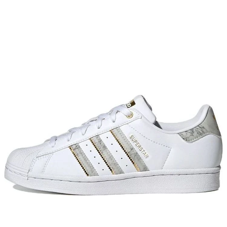 (WMNS) adidas Superstar 'White Gold Metallic' GX1839