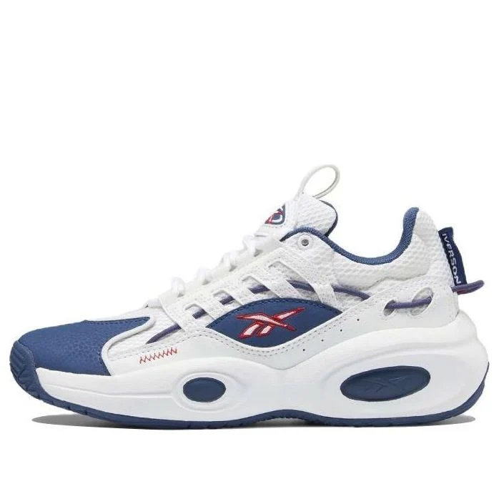 (GS) Reebok Solution Mid 'White Batik Blue' GY9868