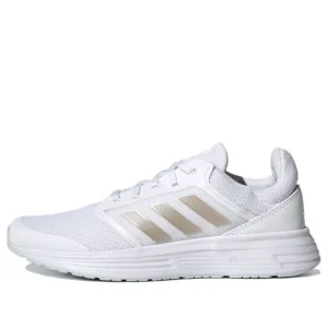 (WMNS) adidas Galaxy 5 'White Champagne Metallic' FY6744