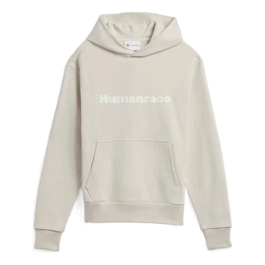 adidas x Pharrell Humanrace Logo Hoodie 'Aluminium' HS4818