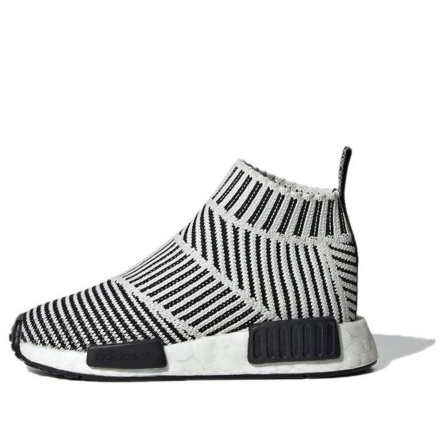 (TD) adidas NMD_CS1 Primeknit 'White Black' FY8953
