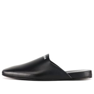 (WMNS) Balenciaga Mules 'Black White' 597344WA72G1006