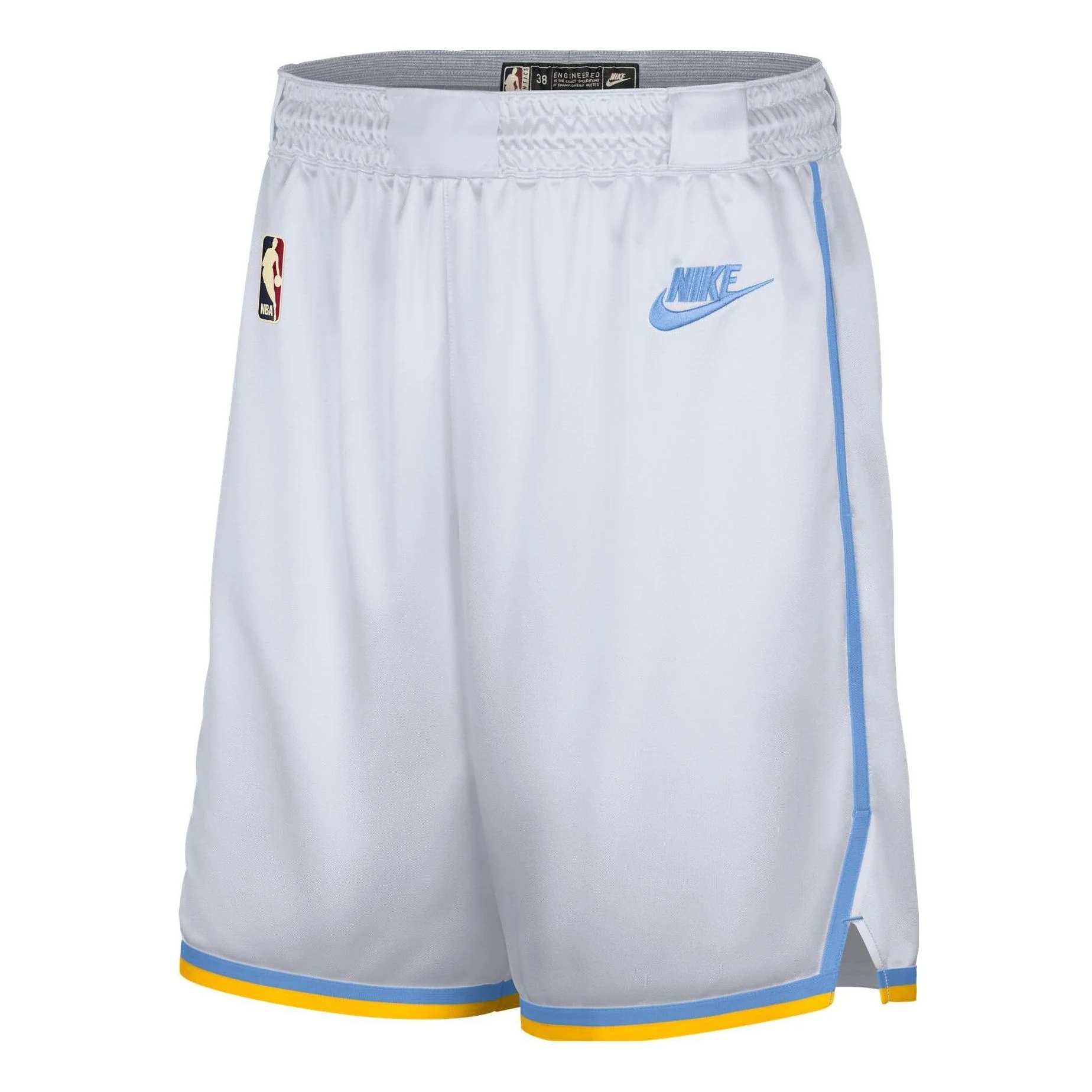 Nike x NBA Dri-Fit Los Angeles Lakers Shorts 'White' DO9505-100