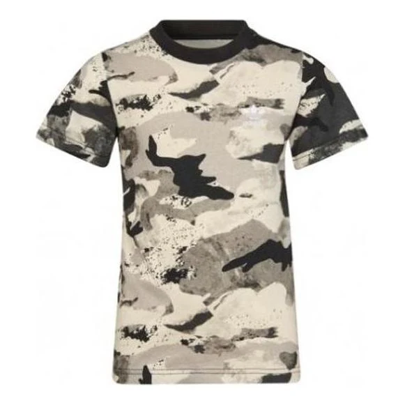 (PS) adidas originals Logo T-Shirts 'Camo' HK0286