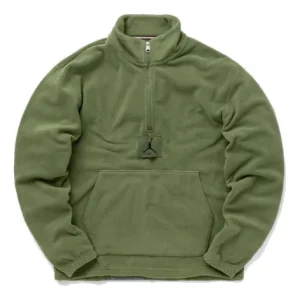 Air Jordan Essentials Winterized Fleece Half-Zip 'Sky J LT Olive' FD7864-340