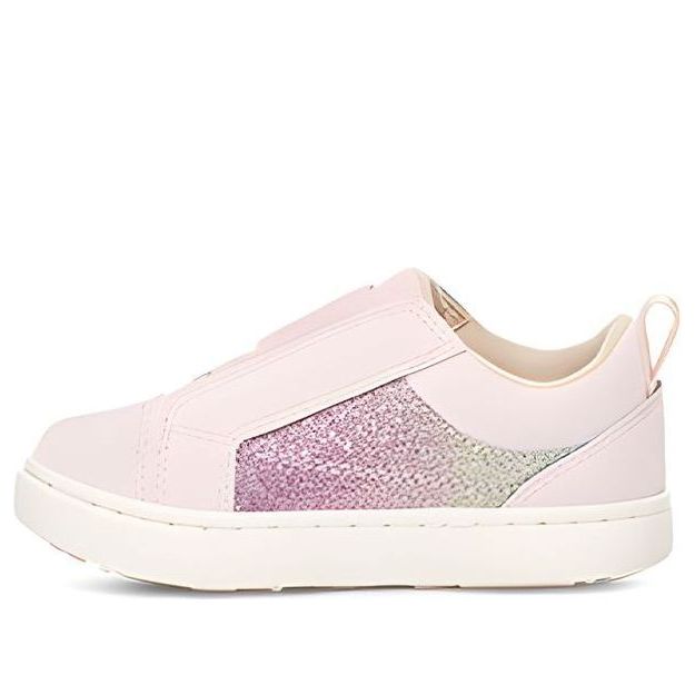 (TD) UGG Rennon Low Shoe 'Seashell Pink Rainbow Glitter' 1124873T-SPRGL