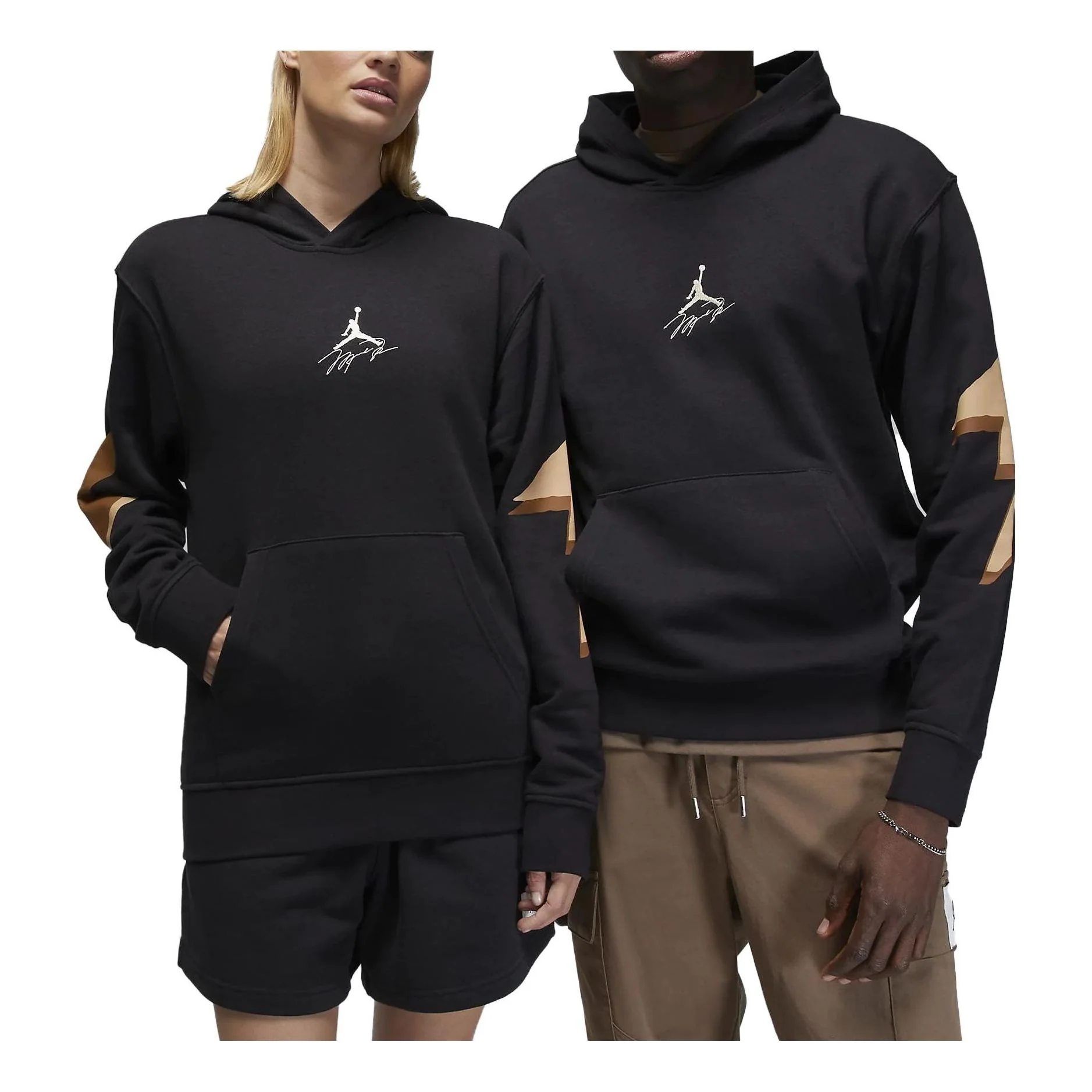 Air Jordan Graphic Fleece Pullover Hoodie 'Black' FB7336-010