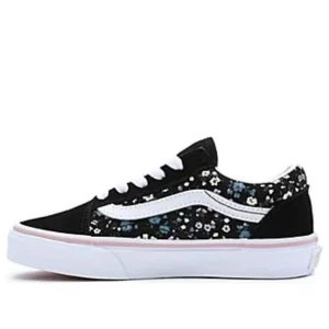 (PS) Vans Floral Old Skool Shoes 'Black White' VN0A7Q5FBOQ