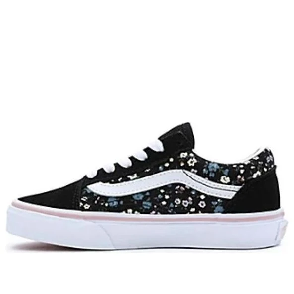 (PS) Vans Floral Old Skool Shoes 'Black White' VN0A7Q5FBOQ