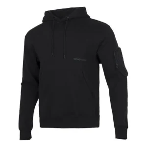 Men's Nike As J Rct 23E Flc Po Gc Athleisure Casual Sports Hooded Pullover Solid Color Long Sleeves Black DR6406-010