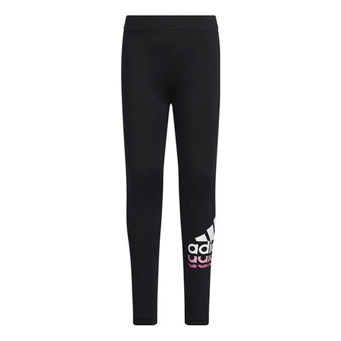 (PS) adidas Badge of Sport Logo Tights Asia Sizing 'Black' HZ7089