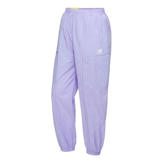 New Balance Athletic Sweatpants Asia Sizing 'Purple' 5TC19023-DV