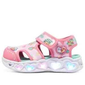 (PS) Skechers Heart Lights Sandals 'Pink White' 317018N-PKMT