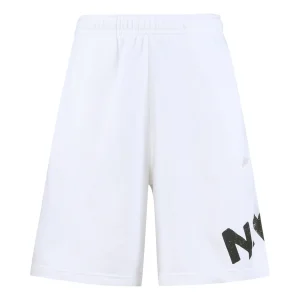 Nike Printing Casual Sports Breathable Shorts White CZ9931-100