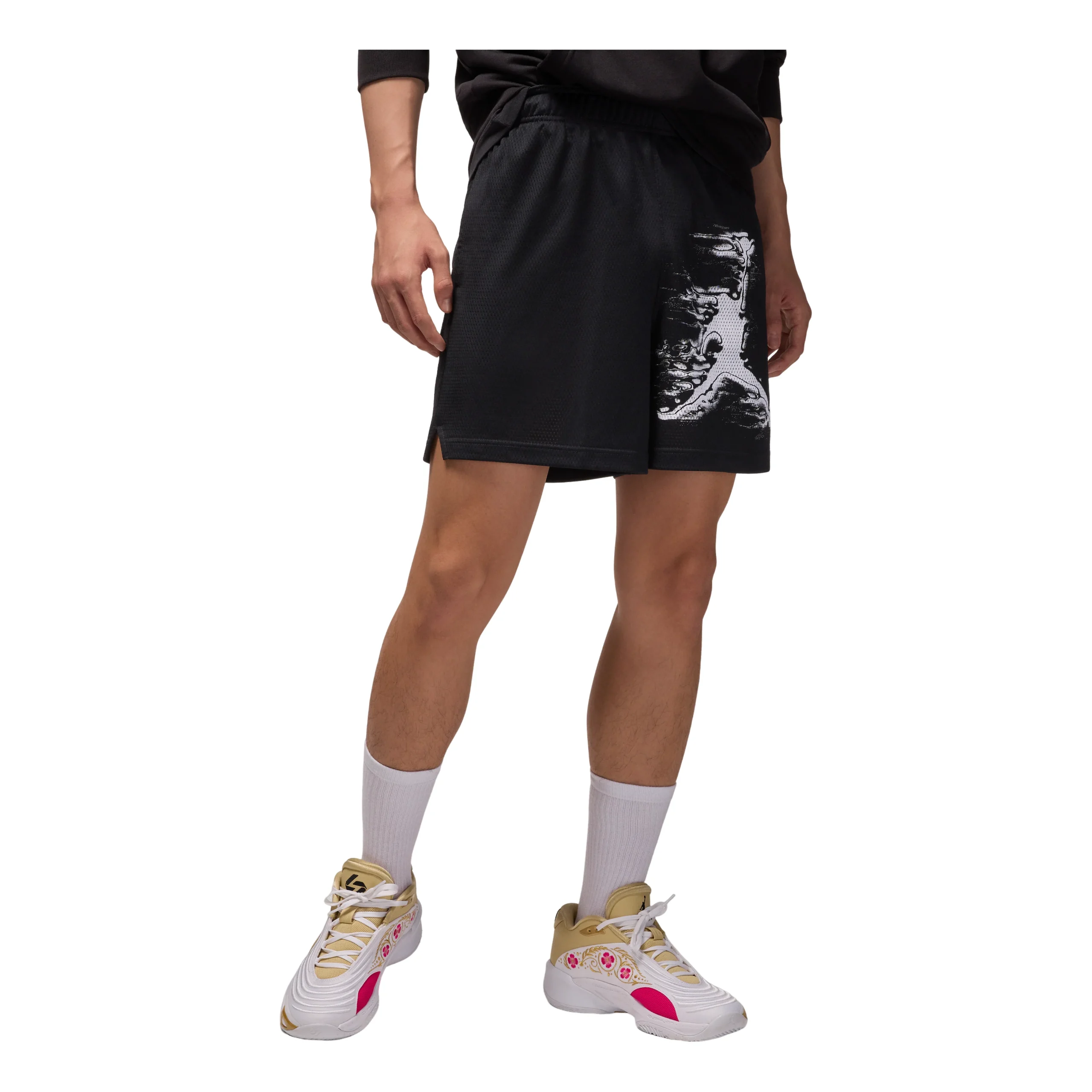 Air Jordan Sport Dri-FIT Graphic Shorts 'Black' HQ8665-010