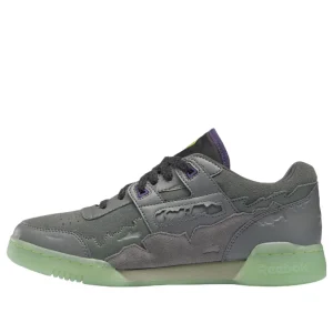 Reebok DC Workout Plus Shoes 'Essential Grey / Free Green' HQ4575