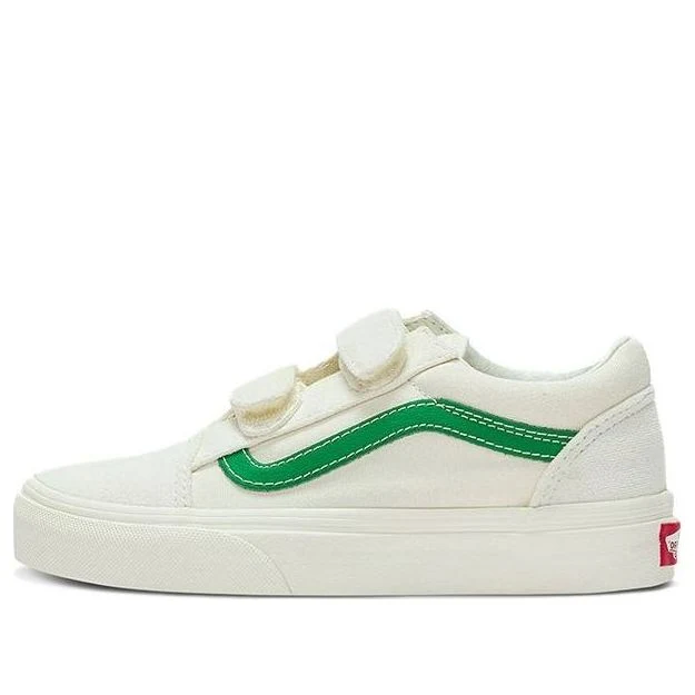 (PS) Vans Old Skool 'White Green' VN0A4BUVRFX