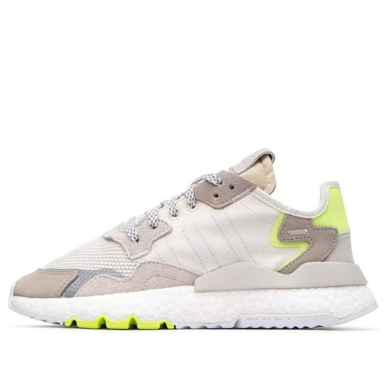 (WMNS) adidas Nite Jogger 'Off White Yellow' CG6098