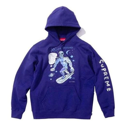 Supreme x Daniel Johnston Hooded Sweatshirt 'Purple White' SUP-SS20-633
